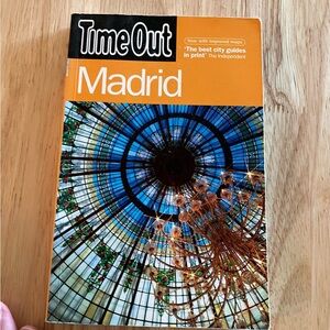 Madrid Guidebook - Orange and Multicolor